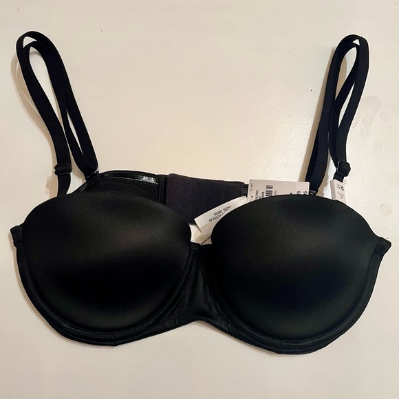 PINK Victoria's Secret Black Underwire Push Up Bra - Picture 1 of 4